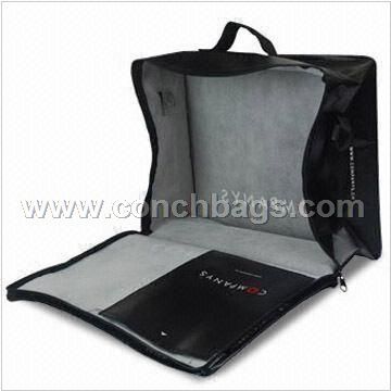 Non-woven PP Briefcase with Zip on Closure